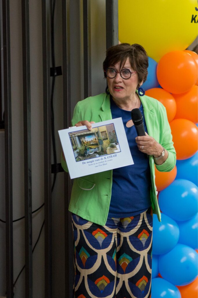 Marianne presenteert haar prachtige boek